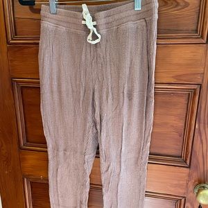 Pink/tan women’s leggings